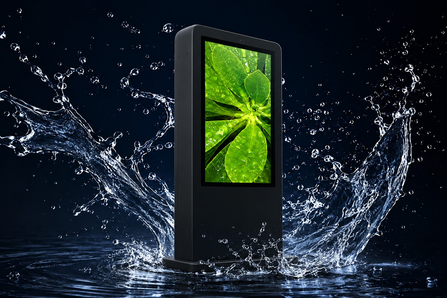 Outdoor Freestanding Advertising Kiosk